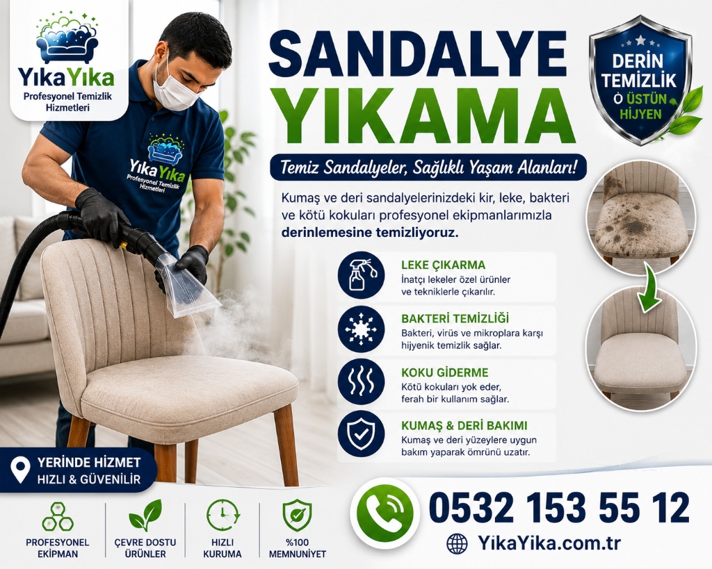 Sandalye Yıkama Hizmeti